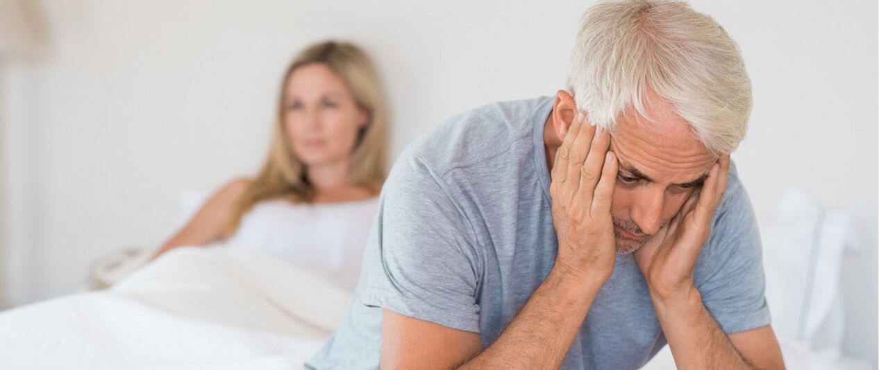 بعد 60 عامًا ، يعاني الرجال من ضعف الانتصاب